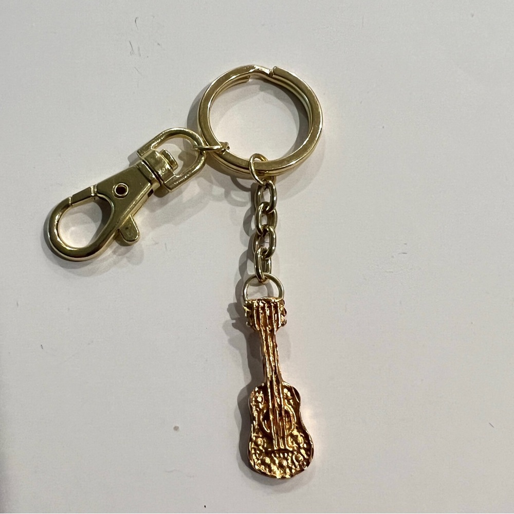 Guitar Handbag Charm or Keyring